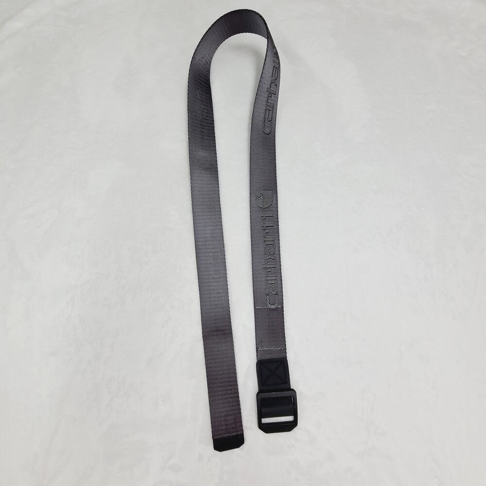 Carhartt Men's Nylon Webbing Ladder Lock Belt Gray Heavy-duty workwear M - Picture 5 of 10